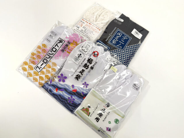 足袋、足袋シューズ、祭り足袋など