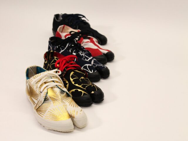 【新･入荷情報】和モダン足袋シューズ/和柄のれん